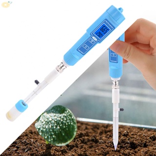 【VARSTR】PH Meter Thermometer Pen for Food Soil Fruits Meat Lab Digital Acidity PH Tester