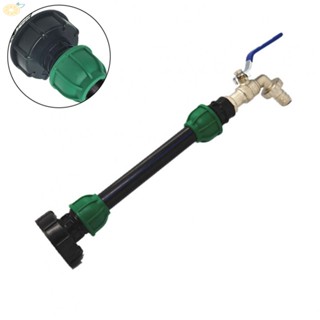 【VARSTR】IBC Adapter Gooseneck Brass Tap Faucet Adapter Rain Barrel Accessories