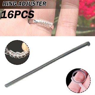 16Pcs Ring Size Adjuster Invisible Clear Sizer Reducer for Loose Rings