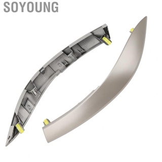 Soyoung Center Dashboard Trim Strip Scratch Resistant Original Replacement 1 Pair Light 55435 02370 Air Vent Panel for Car