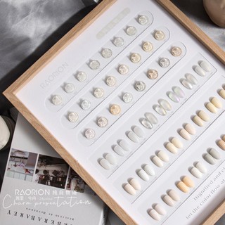 Ceciliaran ชุดกาวยาทาเล็บ สีขาว 24 สี 2022