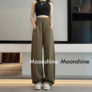 Moon กางเกงขายาว คาร์โก้ กางเกง เชือกอเมริกันคลาสิค Cargo pants 2023 NEW Jl1522