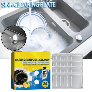 Garbage Disposal Cleaner Deodorizer Tablets Sink Freshener Drain Odor Eliminator