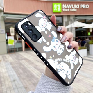 เคสโทรศัพท์มือถือแบบแข็ง ใส กันกระแทก ลายการ์ตูนสุนัข Laurel สําหรับ OPPO Reno 6 Pro 5G Reno 6 Pro+ 5G