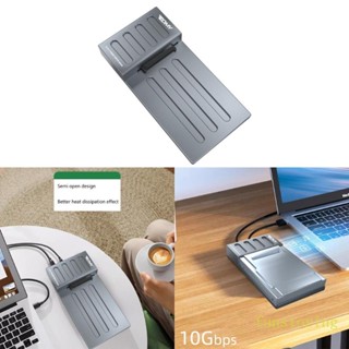 Fun กล่องเคส SSD พร้อม TypeC 10Gbps ความเร็วสูง สําหรับจัดเก็บข้อมูล 2 5 HDD