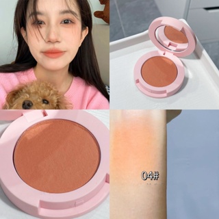 【พร้อมส่ง】HERORANGE บลัชออน เนื้อแมตต์ ครีมมูสขาวดํา ไฮไลท์ธรรมชาติ กันน้ํา