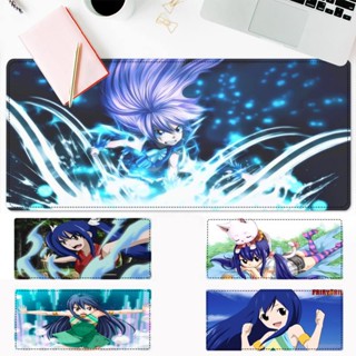 แผ่นรองเมาส์ ขนาดใหญ่ ลาย Fairy Tail Wendy Marvell สําหรับเล่นเกมคอมพิวเตอร์