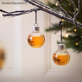 Goldensquare หลอดไฟพลาสติก รูปลูกบอล สําหรับตกแต่งคริสต์มาส