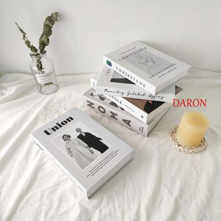 Daron โมเดลหนังสือจําลอง แฟชั่น สําหรับตกแต่งห้อง โรงแรม