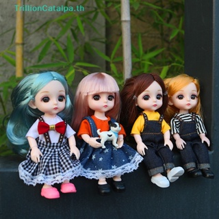 Trillioncatalpa BJD ชุดเสื้อผ้าลําลอง แฟชั่นเจ้าหญิง 16 ซม.