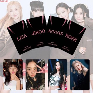 โปสการ์ด พิมพ์ลาย Blackpink Jisoo สไตล์เกาหลี สําหรับตกแต่งห้องนอน