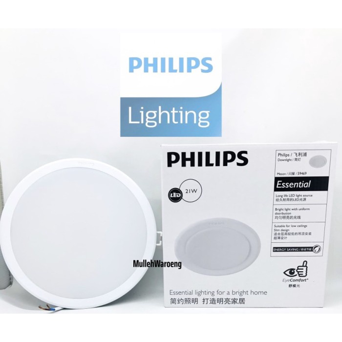 Philips LED PANEL DOWNLIGHT Round MESON 175 21W 21watt 59469M ในร ่ ม