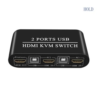 Ace สวิตช์แยกเมาส์ คีย์บอร์ด 2 พอร์ต USB แมนนวล ใช้งานง่าย สําหรับ KVM