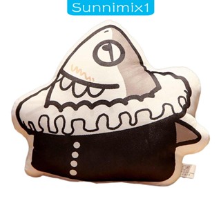 [Sunnimix1] ตุ๊กตาปลาฉลาม หน้าซน ของเล่นสําหรับตกแต่งห้อง