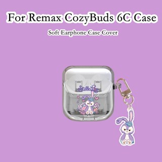 【คุณภาพสูง】เคสหูฟัง แบบนิ่ม ลายการ์ตูน สําหรับ Remax CozyBuds 6C Remax CozyBuds 6C