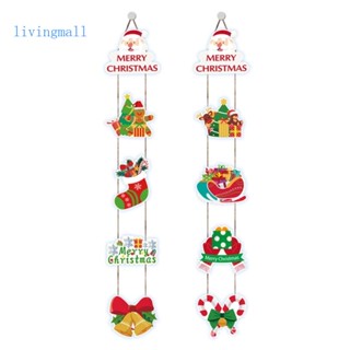 Livi โมบายแขวนตกแต่งประตู ลายคริสต์มาส DIY