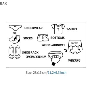 Bak สติกเกอร์ ลายศิลปะ สําหรับติดตกแต่งตู้เสื้อผ้า ห้องนอนเด็กผู้ชาย