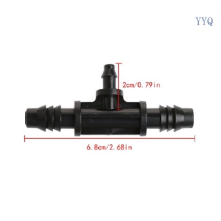Yys ท่อเชื่อมต่อรดน้ําต้นไม้ พลาสติก 3 ทาง 4 7 มม. 8 12 มม.