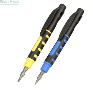 【Big Discounts】3-in-1 portable Pen type flat Corss screwdriver bit head dual-purpose magnetic#BBHOOD