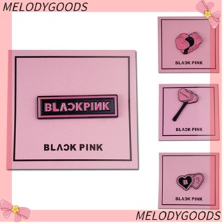 MELODG Blackpink เข็มกลัด แฟนคลับ ของขวัญ น่ารัก ส่วนตัว ตกแต่งปกเสื้อ หมุด