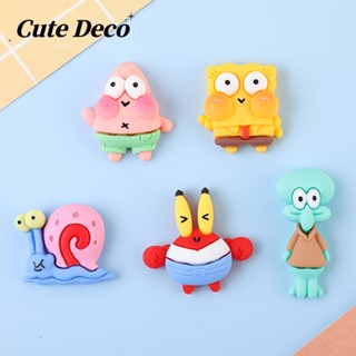 【Cute Deco】pai Da Xing Sponge Baby SeriesCharm Button Crocs / Cute Jibbitz Croc Shoes DIY / Charm วัสดุเรซิ่น สําหรับ DIY