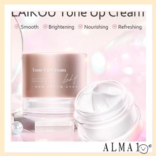 Alma Tone Up ครีม, มอยส์เจอร์ไรซิ่ง ผิวนุ่ม ไวท์เทนนิ่ง ครีม, ใหม่ ชุ่มชื้น ดูแลผิว คอนซีลเลอร์ เครื่องสําอาง ใบหน้า