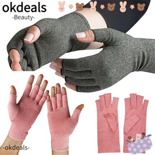 Okdeals ถุงมือกีฬา บรรเทาอาการปวดข้ออักเสบ สําหรับตกปลา