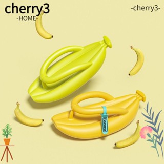 Cherry3 รองเท้าแตะ เปิดนิ้วเท้า ลายกล้วย แฟชั่นฤดูร้อน สําหรับผู้หญิง
