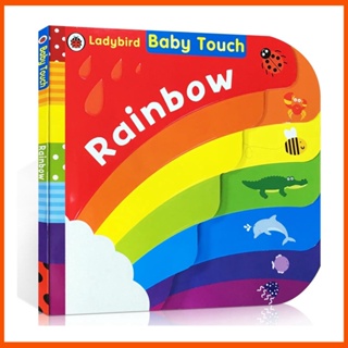 Baby Touch Rainbow Ladybird Babytouch หนังสือภาพภาษาอังกฤษ สมุดมือ สีสวย การศึกษาปฐมวัย