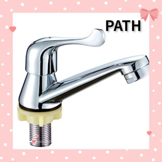 PATH ก๊อกน้ําอ่างล้างจาน โลหะผสมสังกะสี แบบปิดเอง สําหรับห้องน้ํา