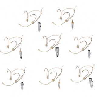 New Arrival~Beige Earhook Headset Mic for Sennheiser Wireless Durable and Lightweight Design