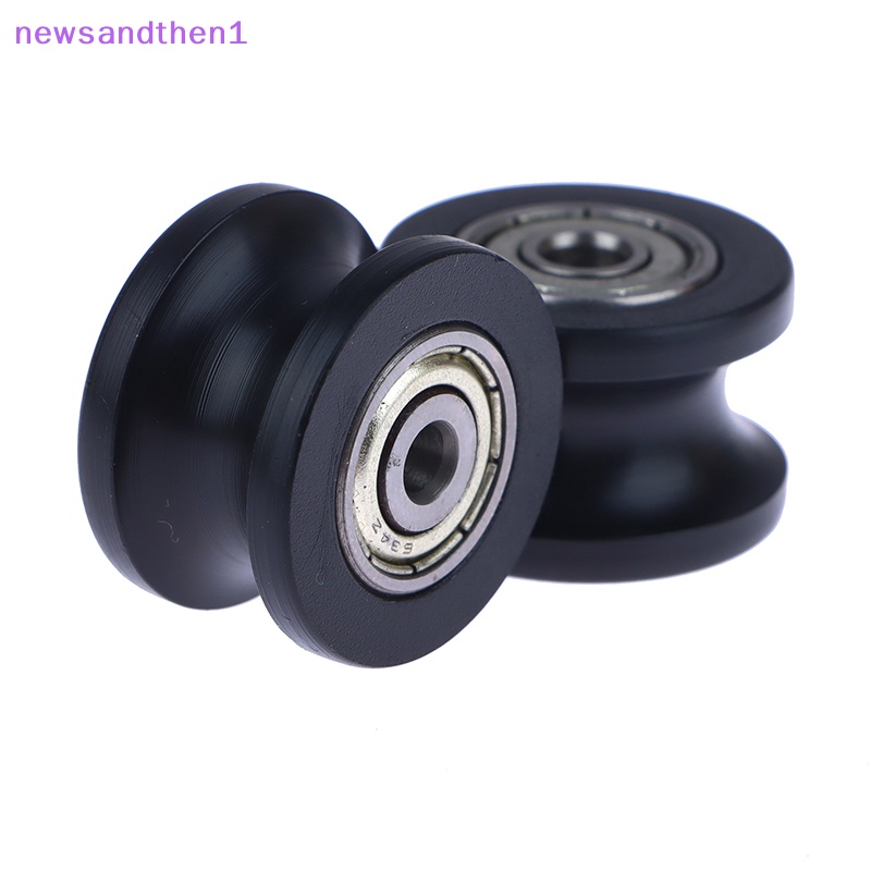 Newsandthen1 1 ชิ้น U Groove Pulley Guide Pulley Rolling Bearing U Groove Roller ล้อ 5*25*16.5 มม.สําหรับขับรถอุปกรณ์เสริม