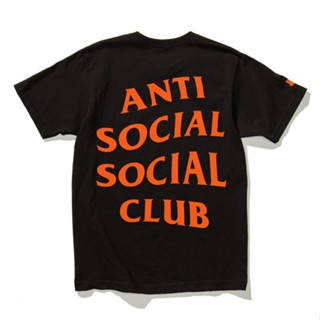 เสื้อยืดแขนสั้น พิมพ์ลาย Anti Social Social Club แบรนด์ลิมิเต็ดอิดิชั่น แฟชั่นสําหรับผู้ชาย และผู้หญิง