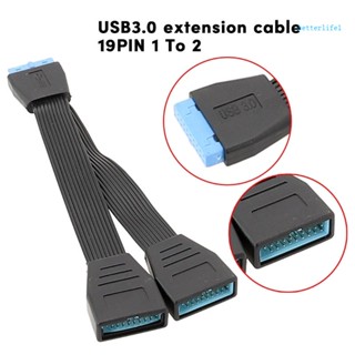 Btm เมนบอร์ดคอมพิวเตอร์ Usb3 0 19 Pin Port Pcie Pin 19Pin 1 to 2