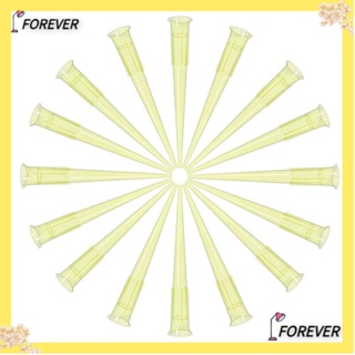 Forever ปลายหลอดปิเปต พลาสติกใส โพลีโพรพีลีน สีเหลือง 200 UL 1000 ชิ้น