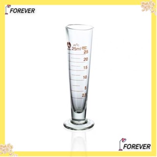 FOREVER ถ้วยตวงพลาสติก แบบหนา ความจุ 25 มล. สําหรับห้องทดลอง