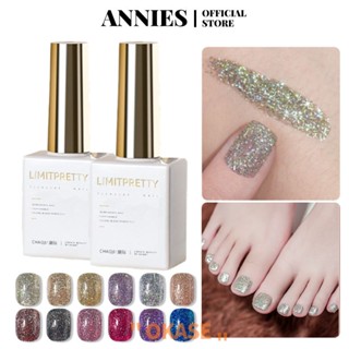 ANNIES เจลทาเล็บ 12 สี Shining Star Empty Photobuctive Long -lasting Shop กาวคุณภาพสูงพิเศษพร้อม