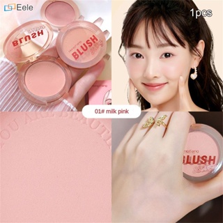 แป้งกันน้ำ Naturally Pigmented Matte Blusher Highlight Contour Face Blush Makeup Beauty ↑Eele