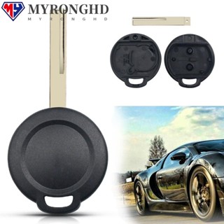 Myronghd เคสกุญแจรีโมทรถยนต์ ABS 2 ปุ่ม สําหรับ Mitsubishi Colt Warior Carisma Spacestar