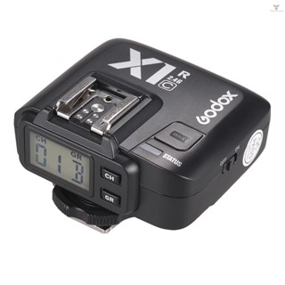 Fw GODOX X1R-C 32 Channels TTL 1/8000s Wireless Remote Flash Receiver Shutter Release for  EOS Cameras GODOX X1T-C Transmitter