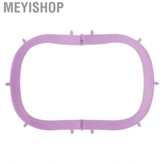 Meyishop Rubber Dam Frame Reusable Support Purple Curved Sheets for Dental Surgery Clinic