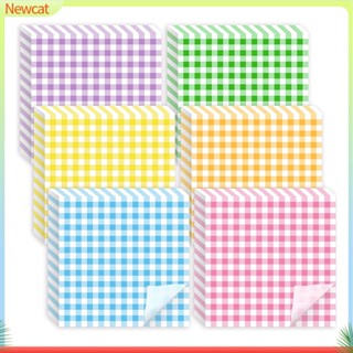 {Newcat} กระดาษห่อแซนวิช ลายสก๊อต กันน้ํามัน สําหรับห่อแซนวิช 240 ชิ้น
