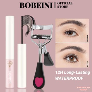 [COD] 2PC Set Matte Lip Glaze Waterproof Mascara Black Waterproof Eyeliner Eyebrow Pencil All-in-one Set [prettylady]