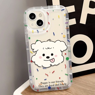 Yiki|เคสโทรศัพท์มือถือแบบนิ่ม TPU กันกระแทก ลายลูกสุนัขน่ารัก สําหรับ OPPO Realme C53 C21Y C25Y C55 C35 C33 C31 C30 C21 C20 C15 C12 C11 2021 10 9i 8i 8 7i C17 7 5 C3 Narzo 50i 50A