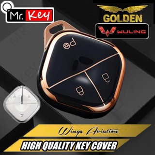 【Mr.Key】เคสกุญแจรีโมตรถยนต์ สําหรับ WULING AIR EV Fob Mini EV Nano Bingo Baojun