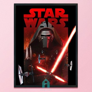 ชุดปักครอสสติตช์ ผ้าฝ้าย รูป Star Wars (11CT) [Acelit.th]