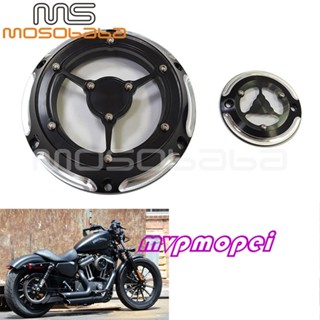 ลดราคา!ฝาครอบคลัตช์ แบบใส สําหรับรถจักรยานยนต์ Harley Davidson Sportsman 883 1200 Iron 883