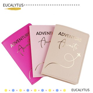 Eutus กระเป๋าใส่หนังสือเดินทาง บัตรเครดิต หนัง PU แบบพกพา