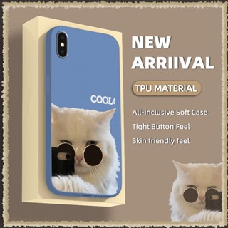 Solid color Back Cover Phone Case For iphone XS max phone case Anti-fall cute soft shell Lens package Skin feel silicone