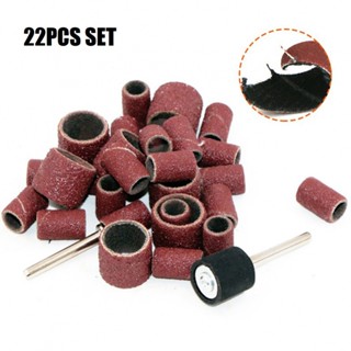 ⚡NEW 8⚡Sanding Drum Kit 2 Size 22Pcs Set Accessories Sandpaper Brand New Extension Rod